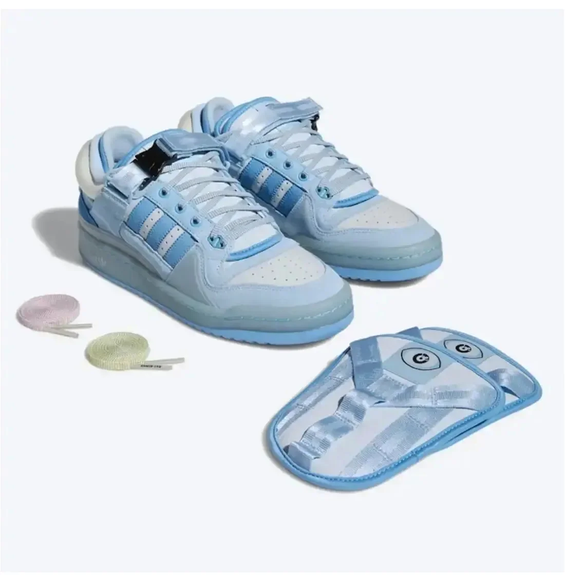 Bad Bunny x adidas Forum Buckle Low azul